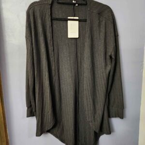 Women's Open Front Flowy Cardigan- Small